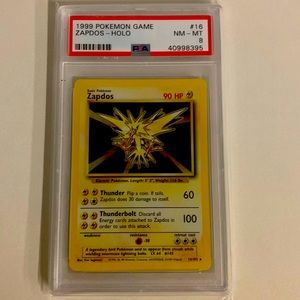 1999 Zapdos graded 8